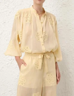 Sale ZIMMERMANN Acadian Embroidered Blouse