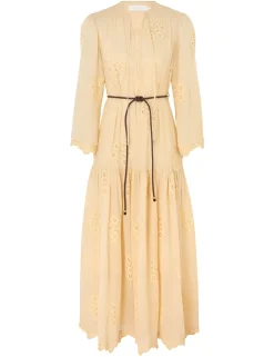 Discount ZIMMERMANN Acadian Embroidered Maxi Dress