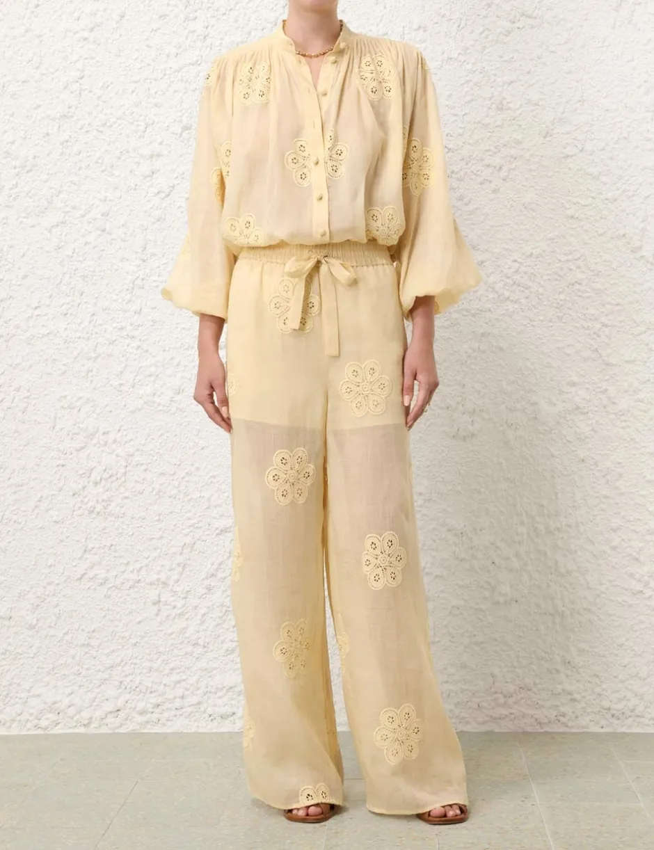 Online ZIMMERMANN Acadian Embroidered Pant