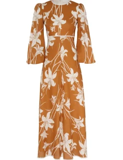 Outlet ZIMMERMANN Acadian High Neck Dress