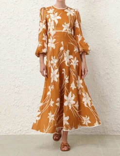 Outlet ZIMMERMANN Acadian High Neck Dress