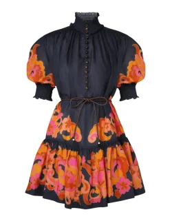 Best ZIMMERMANN Acadian Lantern Mini Dress