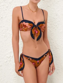 Online ZIMMERMANN Acadian Scarf Tie Bra