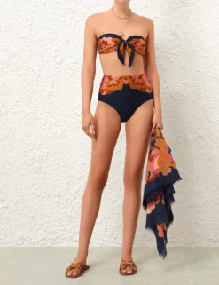 Best ZIMMERMANN Acadian Scarf Tie Bra