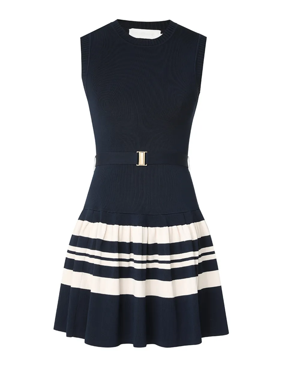 Sale ZIMMERMANN Acadian Stripe Mini Dress