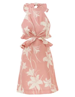 Online ZIMMERMANN Acadian Tie Back Mini Dress