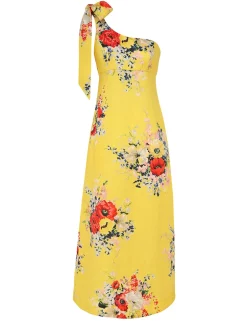 Clearance ZIMMERMANN Alight Asymmetric Midi Dress