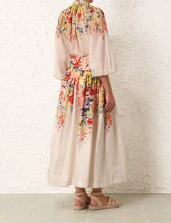 Discount ZIMMERMANN Alight Basque Midi Skirt