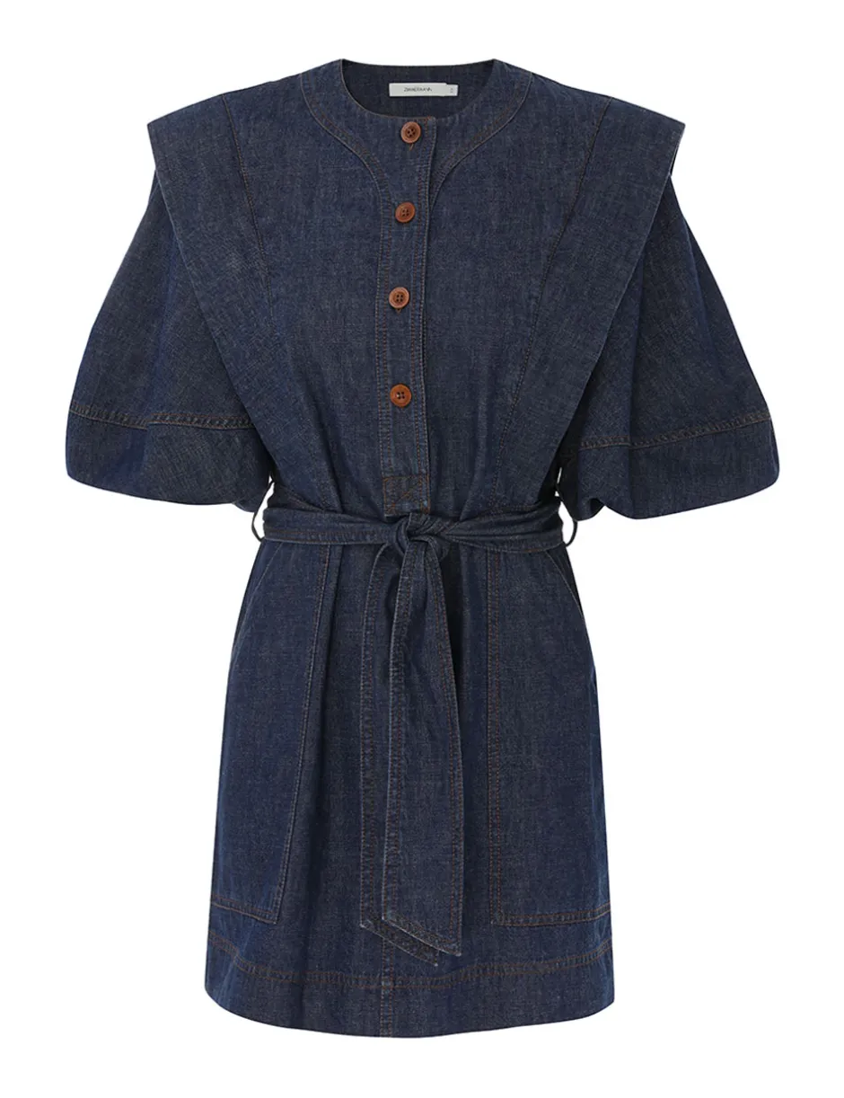 ZIMMERMANN Alight Denim Dress