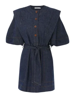 Discount ZIMMERMANN Alight Denim Dress