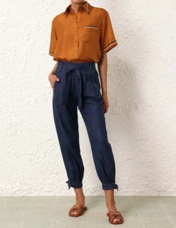 Best ZIMMERMANN Alight Denim Harem Pant