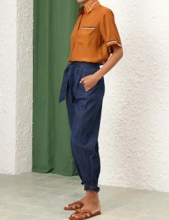 Discount ZIMMERMANN Alight Denim Harem Pant