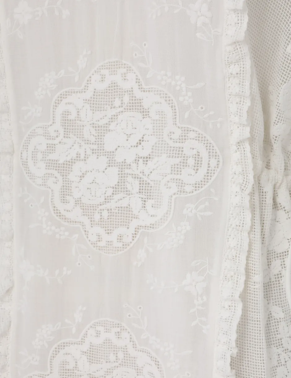 New ZIMMERMANN Alight Draw Waist Midi Dress
