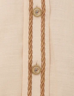 ZIMMERMANN Alight Draw Waist Shirt