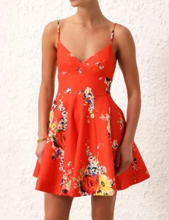 ZIMMERMANN Alight Flare Mini Dress