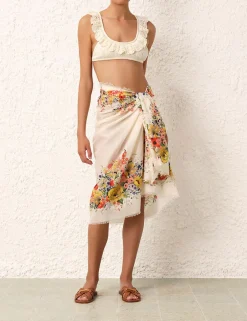 Discount ZIMMERMANN Alight Frill Knit Scoop Bikini