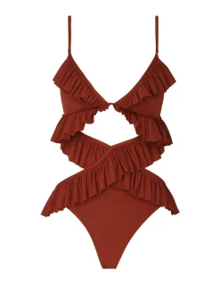 Outlet ZIMMERMANN Alight Gather Frill 1Pc