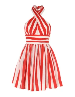 Online ZIMMERMANN Alight Halter Mini Dress