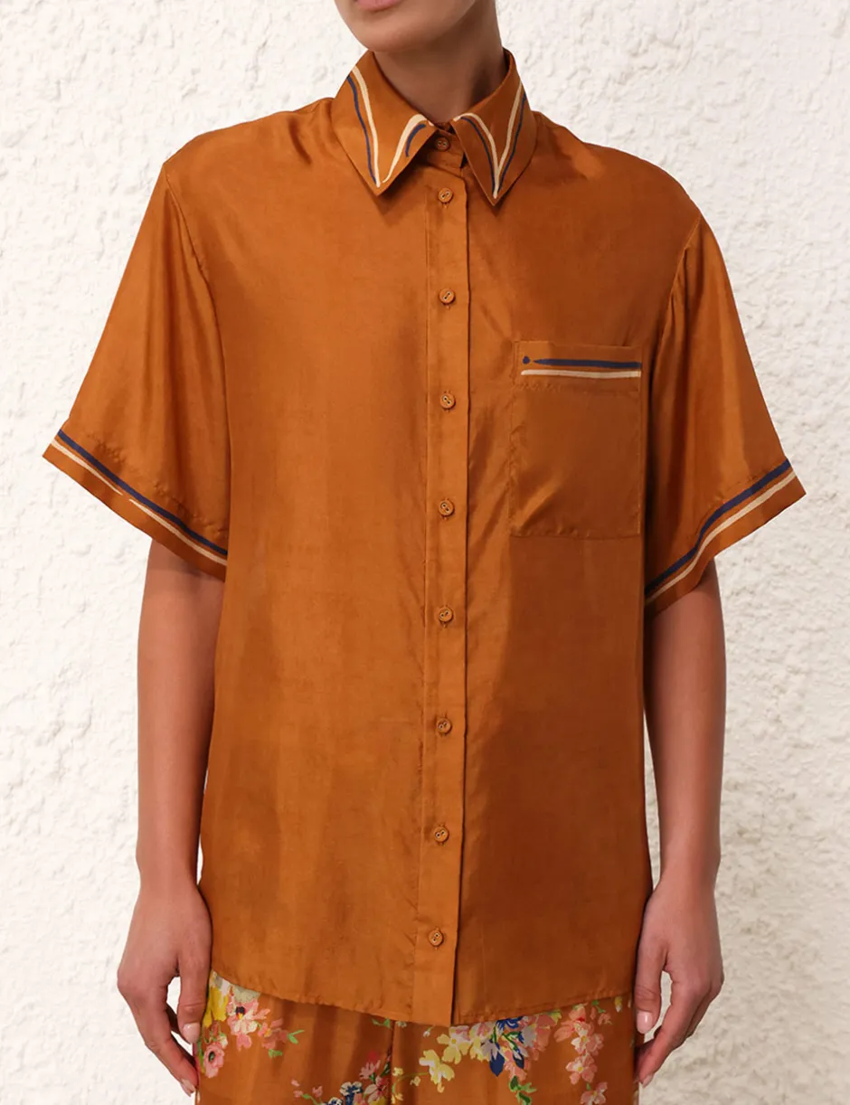 Online ZIMMERMANN Alight Relaxed Shirt