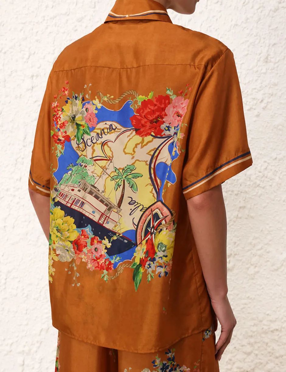 Online ZIMMERMANN Alight Relaxed Shirt