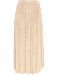 Hot ZIMMERMANN Alight Rib Midi Skirt
