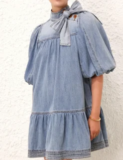 New ZIMMERMANN Alight Smock Dress