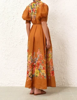 New ZIMMERMANN Alight Swing Maxi Dress