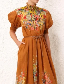 New ZIMMERMANN Alight Swing Maxi Dress