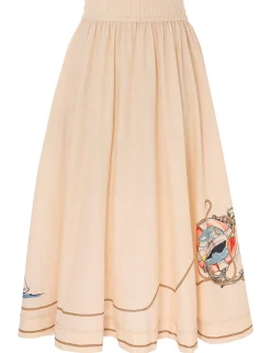 Hot ZIMMERMANN Alight Swing Skirt