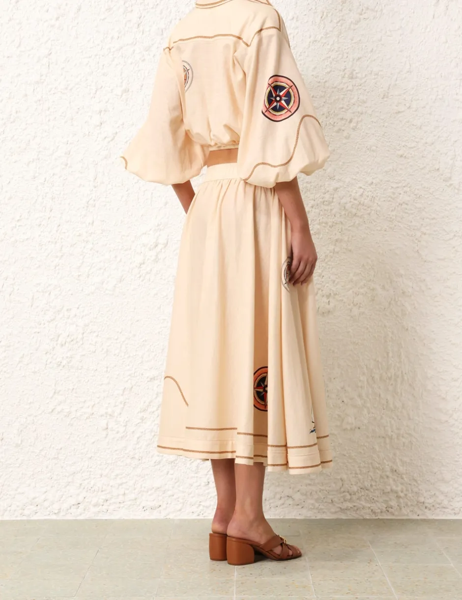 Hot ZIMMERMANN Alight Swing Skirt