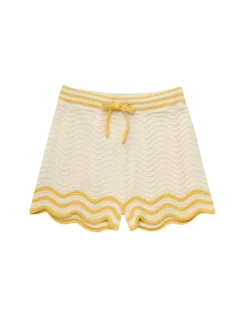 Sale ZIMMERMANN Alight Textured Knit Shorts