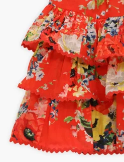 Sale ZIMMERMANN Alight Tiered Halter Dress