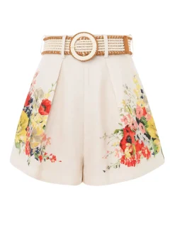 Outlet ZIMMERMANN Alight Tuck Short