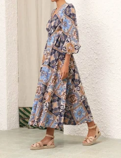 Discount ZIMMERMANN Alight Wrap Midi Dress