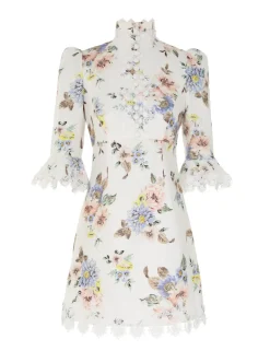 Clearance ZIMMERMANN Applique Mini Dress