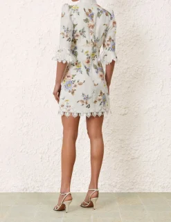 Hot ZIMMERMANN Applique Mini Dress