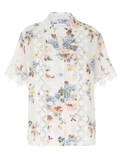 Clearance ZIMMERMANN Applique Oversized Shirt