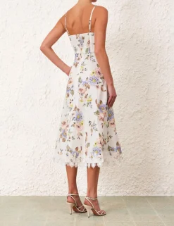 Outlet ZIMMERMANN Applique Picnic Dress