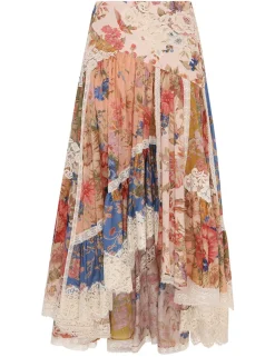 Clearance ZIMMERMANN August Asymmetric Skirt