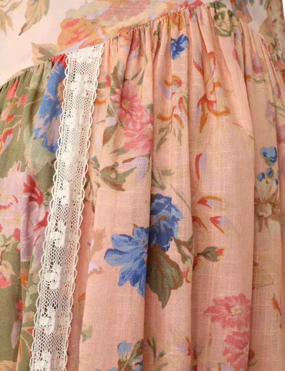 Sale ZIMMERMANN August Asymmetric Slip Dress