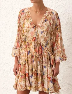 Discount ZIMMERMANN August Billow Frill Mini Dress