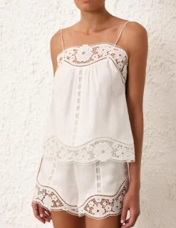 Clearance ZIMMERMANN August Broderie Cami