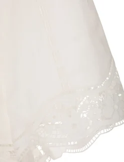 Outlet ZIMMERMANN August Broderie Shorts