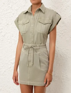 Hot ZIMMERMANN August Denim Utility Shirt