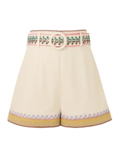 Discount ZIMMERMANN August Embroidered Short