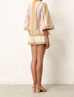 Clearance ZIMMERMANN August Embroidered Top