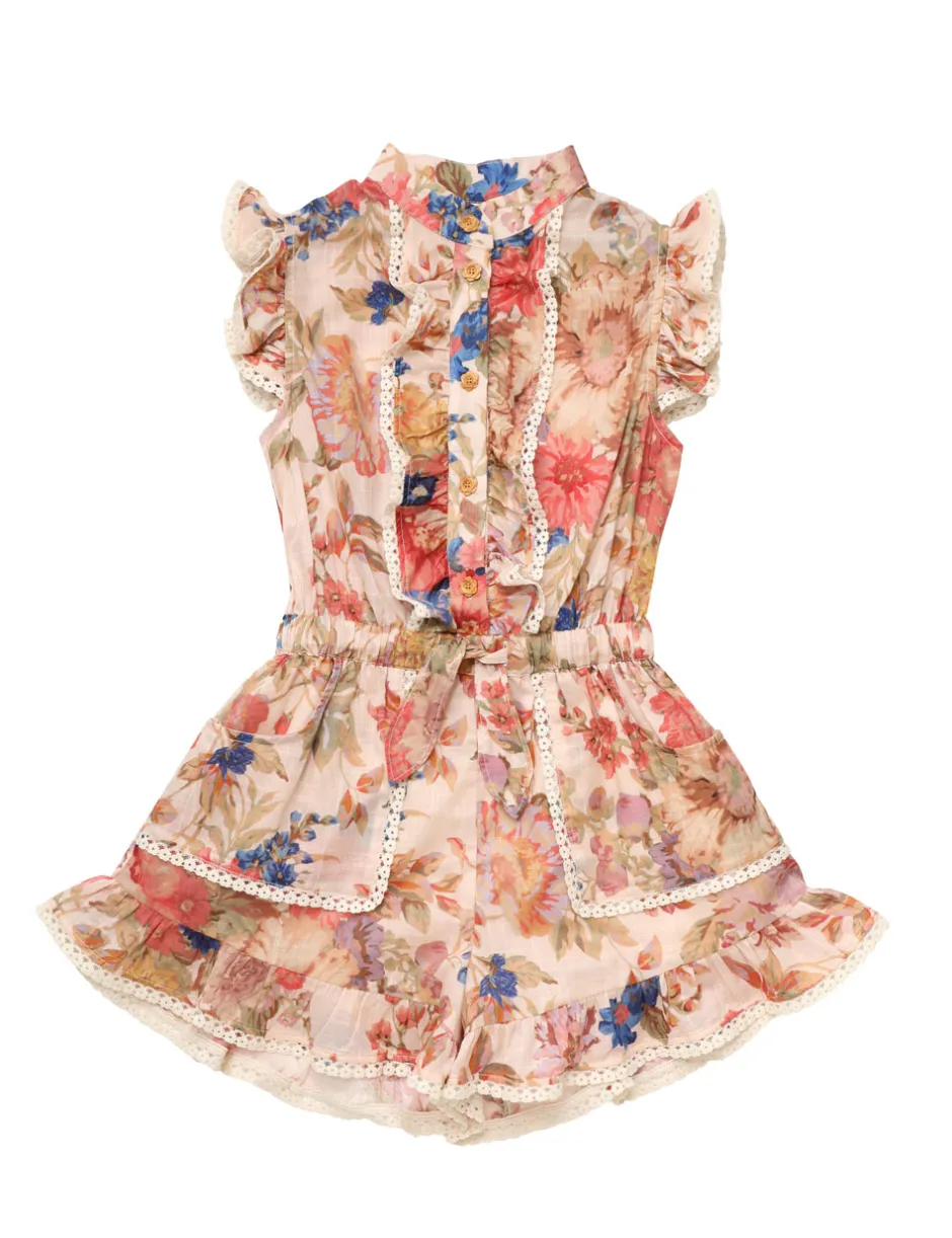 Discount ZIMMERMANN August Frill Playsuit
