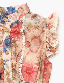 Discount ZIMMERMANN August Frill Playsuit