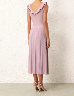 Outlet ZIMMERMANN August Frill V-Neck Top