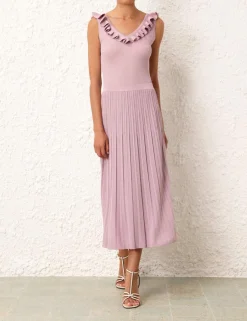 ZIMMERMANN August Frill V-Neck Top